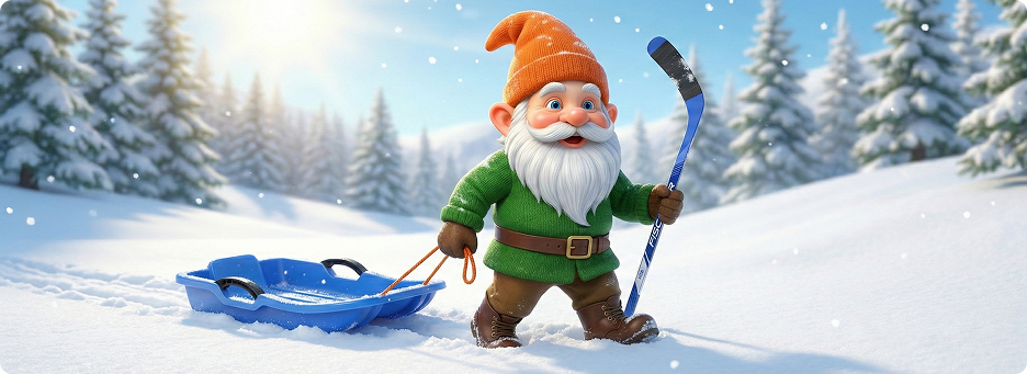 Hukaslík a zimní sporty